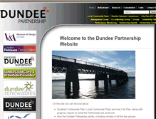 Tablet Screenshot of dundeepartnership.co.uk